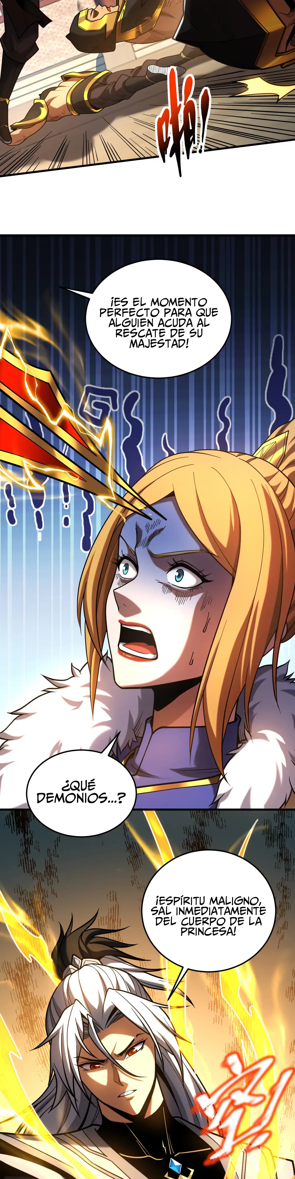 Mientras mis discípulas se matan, yo me relajo! > Capitulo 85 > Page 31
